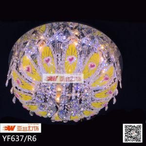 2015 New Model Glass Lighting Crystal LED Ceiling Light with MP3 (YF637/R6)