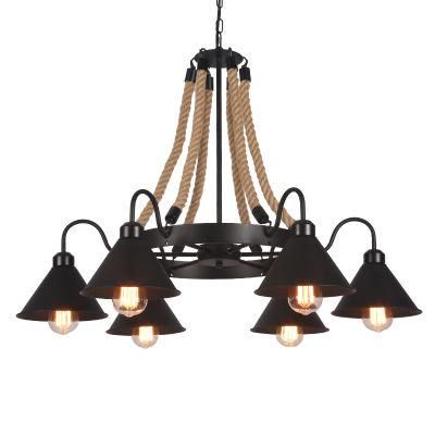 Industrial Modern Chandelier Pendant Light for Dinner Room Coffee Bar Decoration