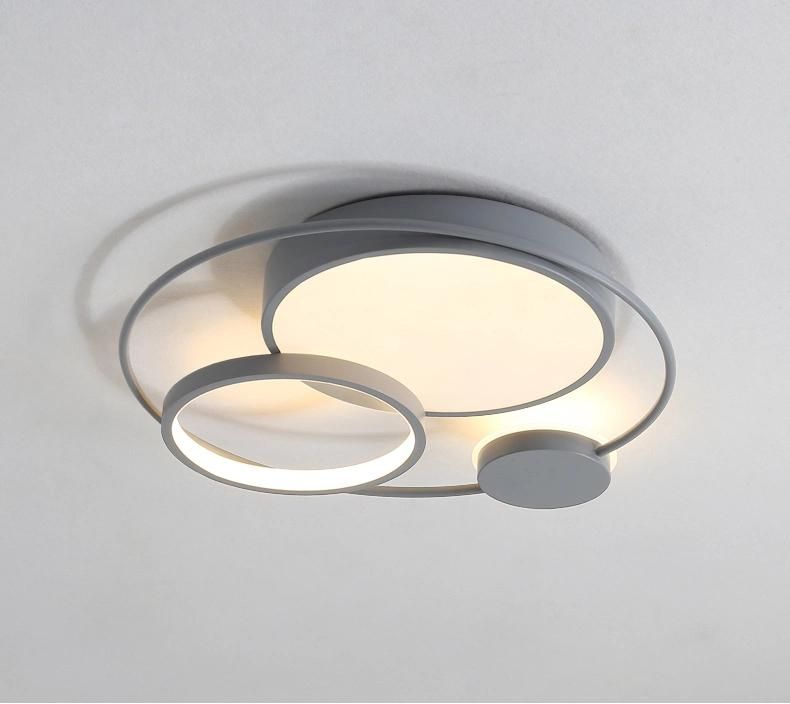 Modern Creative Design Circle Ceiling Lamp Pendant Lamp Living Room Lamp