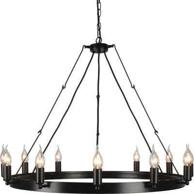 Farmhouse Metal Chandelier Light Classic Pendant Lighting for Kitchen Dining Living Room