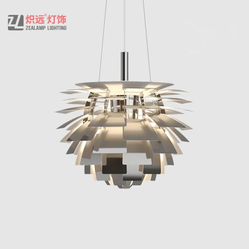 Simple Iron Aluminum Modern Decor Pendant Lamp