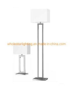 Stainless Steel Table Lamp and Floor Lamp (lampset) (WH-8802)