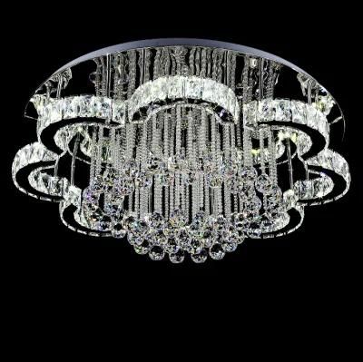 Luxury Large Lamps Home Lights LED Decoration for Crystal Ceiling Light Modern Chandelier