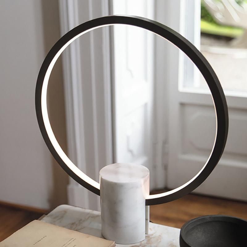 Circle Design Modern Style Bedside Lamps Table Lamps Nighstand Lamps
