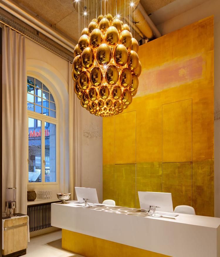 Modern Hot Sale Decoration Hotel Lobby Villa Custom Round Chandelier