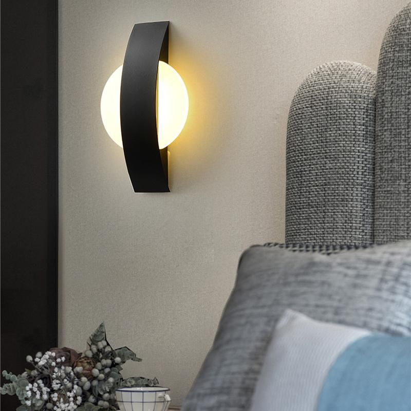 Modern Simple Creative Wall Lamp Bedside Bedroom Corridor LED Decorative Light
