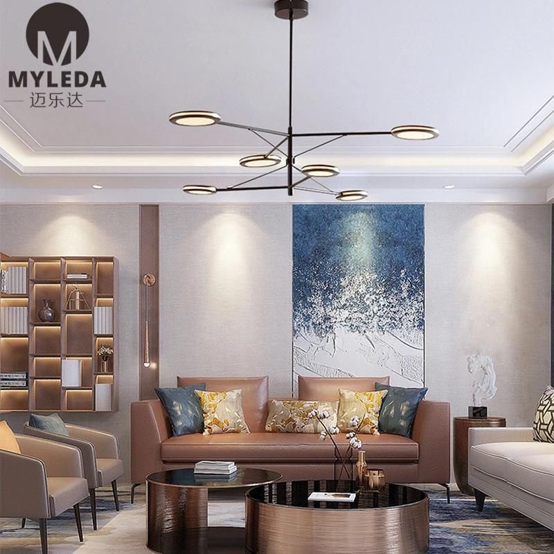 Modern Restaurant Decorative Metal LED Pendant Lamp