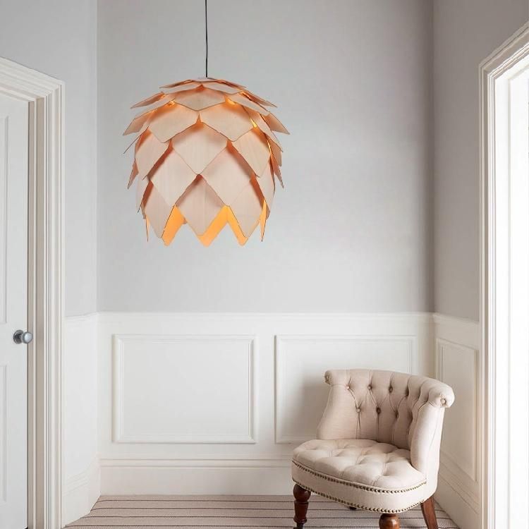 Fancy Wooden Design Pendant Lamp (TP-D7004-B)