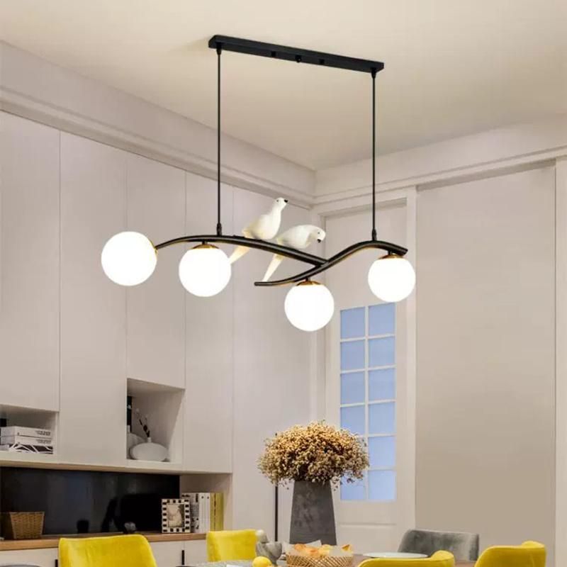 Bird Pendant Lamp Web Celebrity Restaurant Living Room Hotel Chandelier