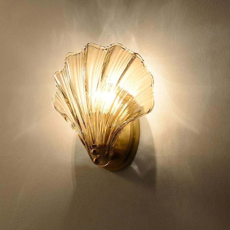 Creative Postmodern Golden Wall Lamp Living Room TV Aisle Background Light (WH-OR-124)