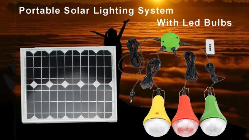 Synsvo Solar Power LED Light Pendant Bedroom Study Room Camping Lamp Solar Power System