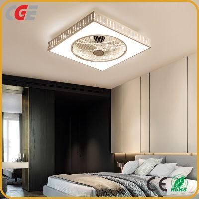 AC110V/220V Square 580mm Energy Saving Ceiling Fan LED Ceiling Lamp