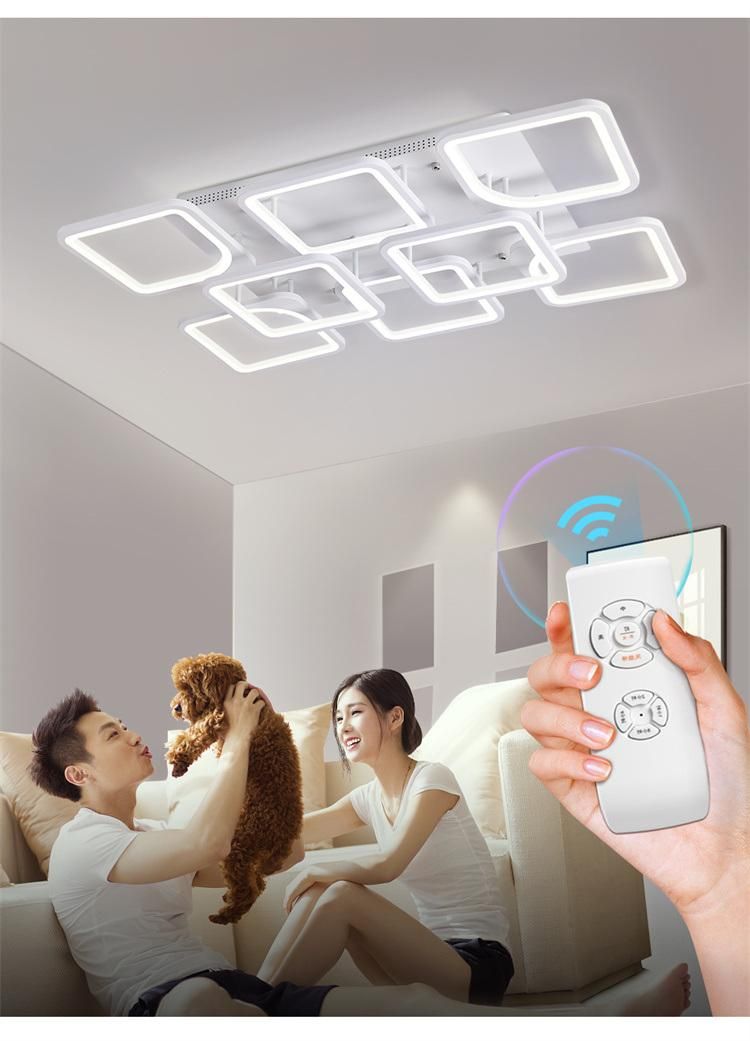 Luxury Crystal Chandeliers Decorative Home Rain Indoor Vermilion LED Chandelier Light