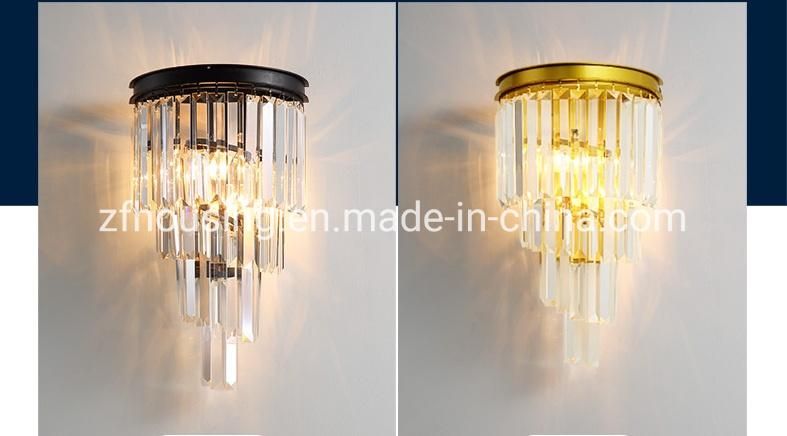 Modern Crystal Lighting Wall Lamp Indoor LED Wall Mount Lamp for Villa