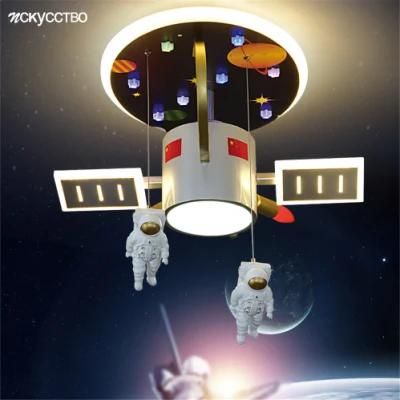 Cartoon Astros Satellite Lamp LED Remote Control Ceiling Lights for Children&prime;s Room Lamp (WH-MA-149)