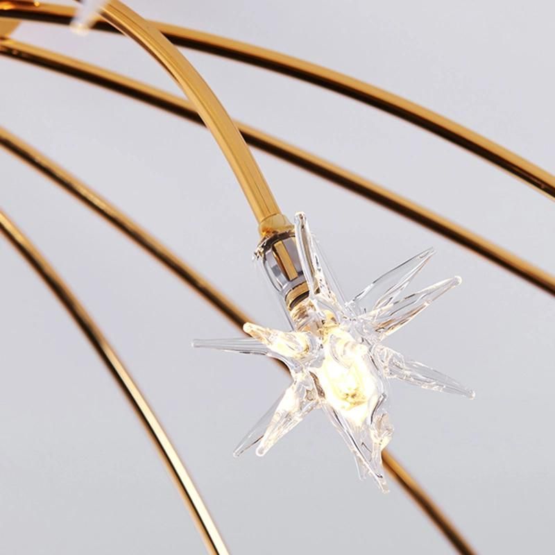 Metal Crystal More Lightsource Ceiling Lamp Living Room Lamp Bedroom Lamp
