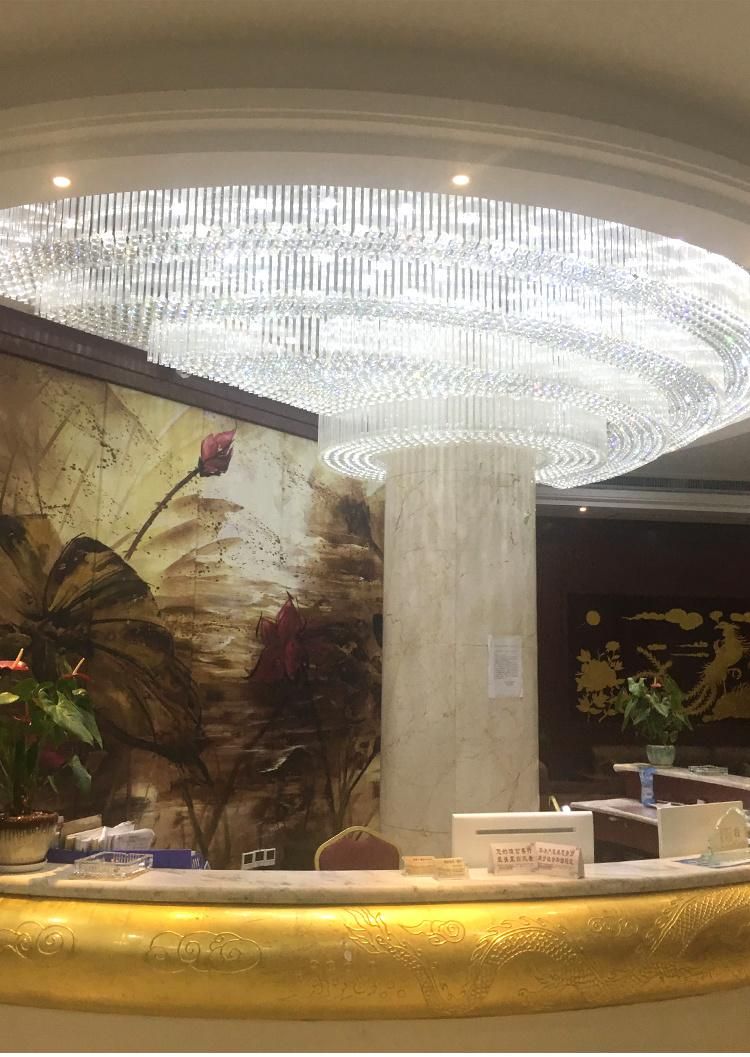 New Product Decorative Villa Commercial Hotel Exhibition Luxury Custom Crystal K9 Chandelier Light