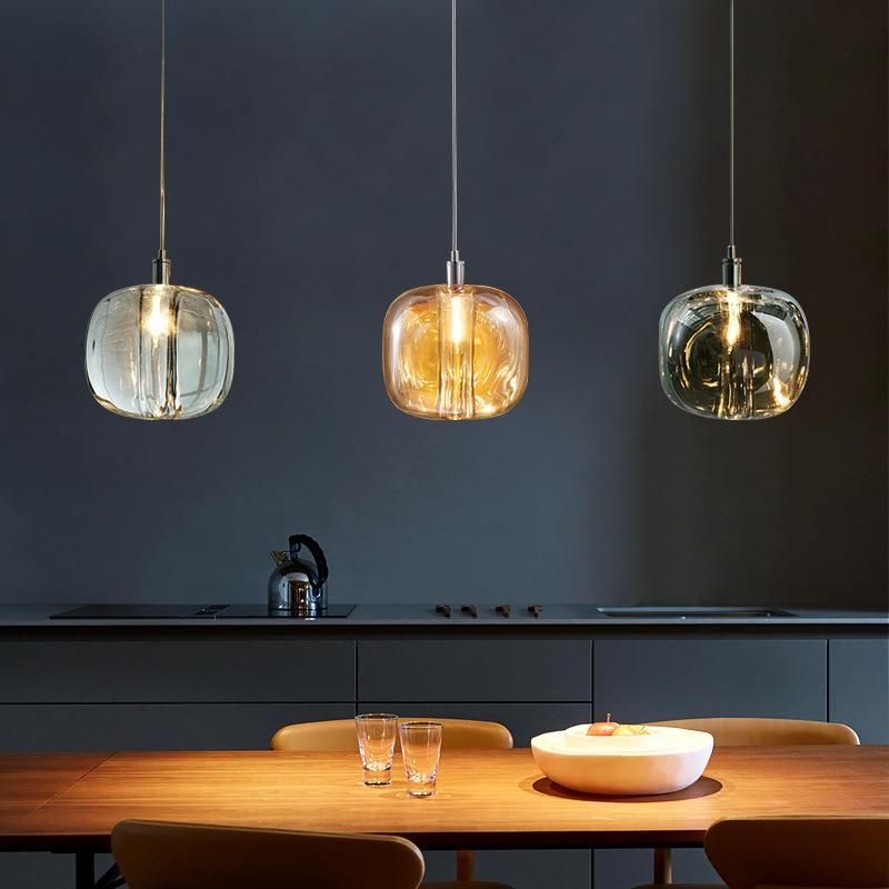 Post Modern Creative Dining Room Lamp Chandelier Three Simple Crystal Art Bedroom Bedside Living Room Sofa Side Chandelier