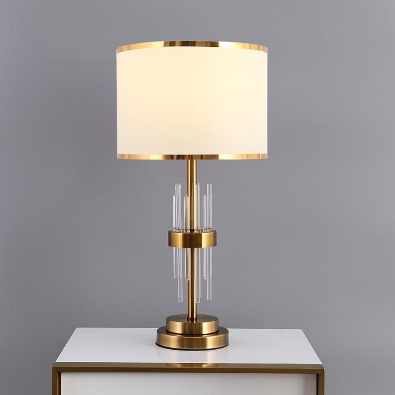 Postmodern Simple Light Luxury Crystal Glass Nordic Creative American Table Lighting Living Room LED Desk Lamp 2021 Postmodern Luxury Lamp Small Table Lamp