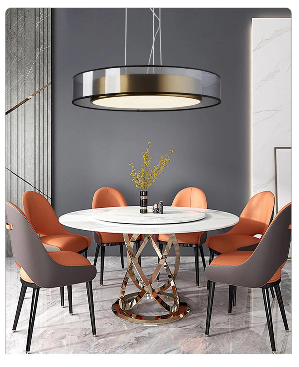 Modern Copper Restaurant Kitchen Hanging Lamps Nordic Minimalistic Atmosphere Master Luxury Pendant Lamp Bedroom Pendant Lights