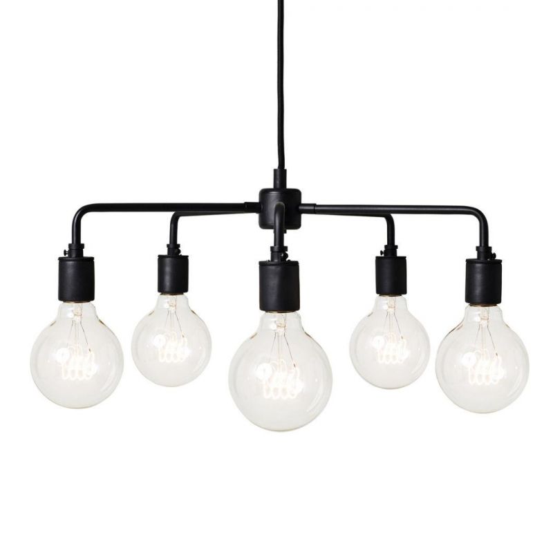Brass Stainless Steel Industrial Retro LED Bulb Pendant Lighting