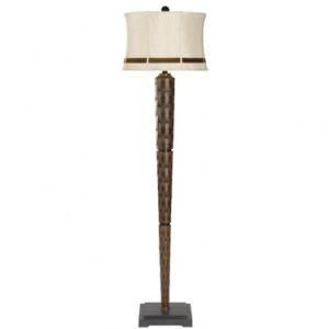 Hotel Nightstand Lamp Floor Lamp with Beige Softback Drum Shade
