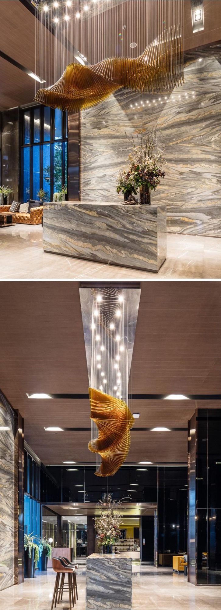 Engineering Customization Decoration Commercial Center Hotel Non-Standard LED Chandelier Light