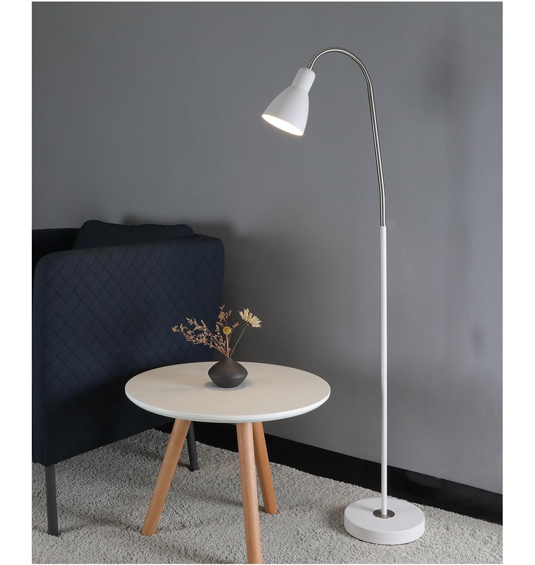 Indoor Decorative Modern Standing Simple Nordic Comtemporary Metal Floor Lamp