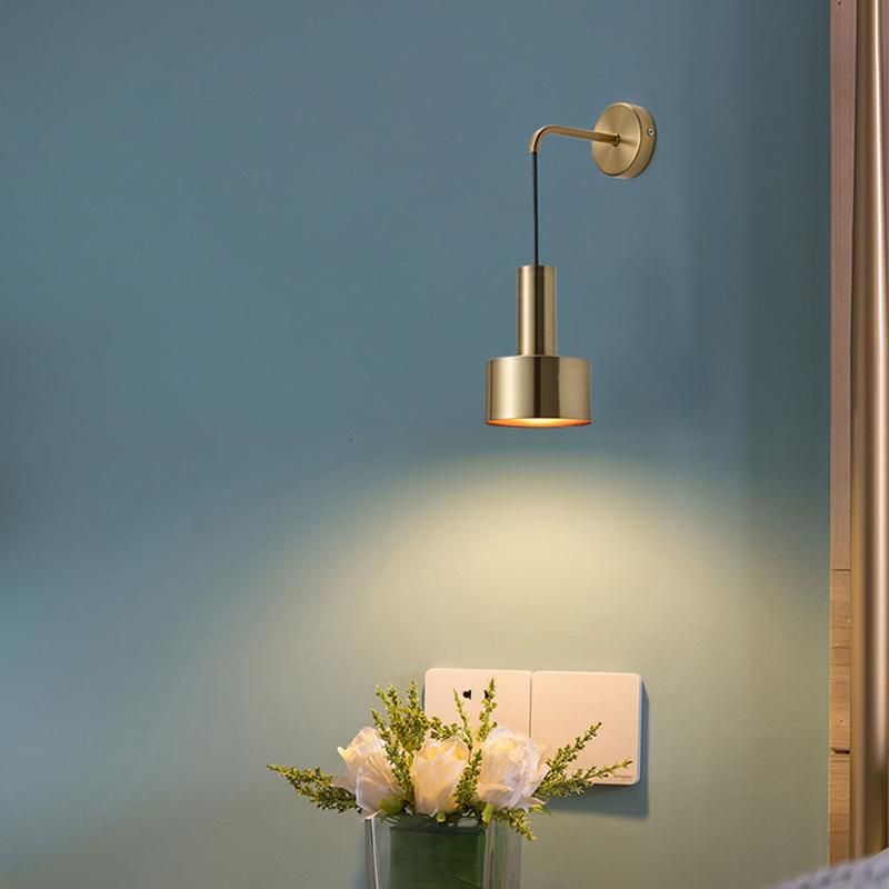 Japanese Style Wall Lamp LED Dimmable Bedside Lamp for Living Room Bedroom