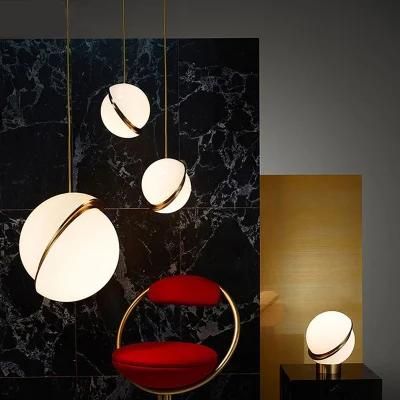 Modern Round Hanging Light Acrylic Ball Pendant Lamp (WH-AP-61)