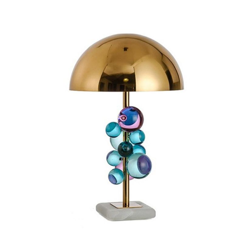 Crystal Table Lamp Designer Model Room Girls Children Room Bedroom Bedside Lamp Simple Home Decor Lamp