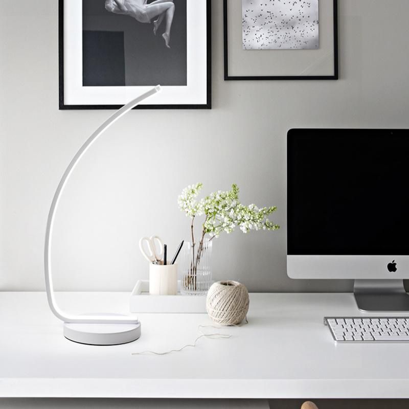 Line Shade Creative Modern Style Table Lamp Desk Bedside Lamp