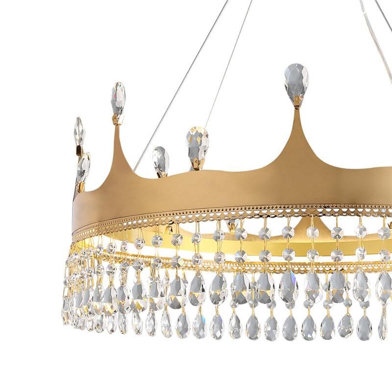 Hot Sale Large Pendant Hanging Light LED Crystal Chandeliers Modern Decorative Pendant Lamp