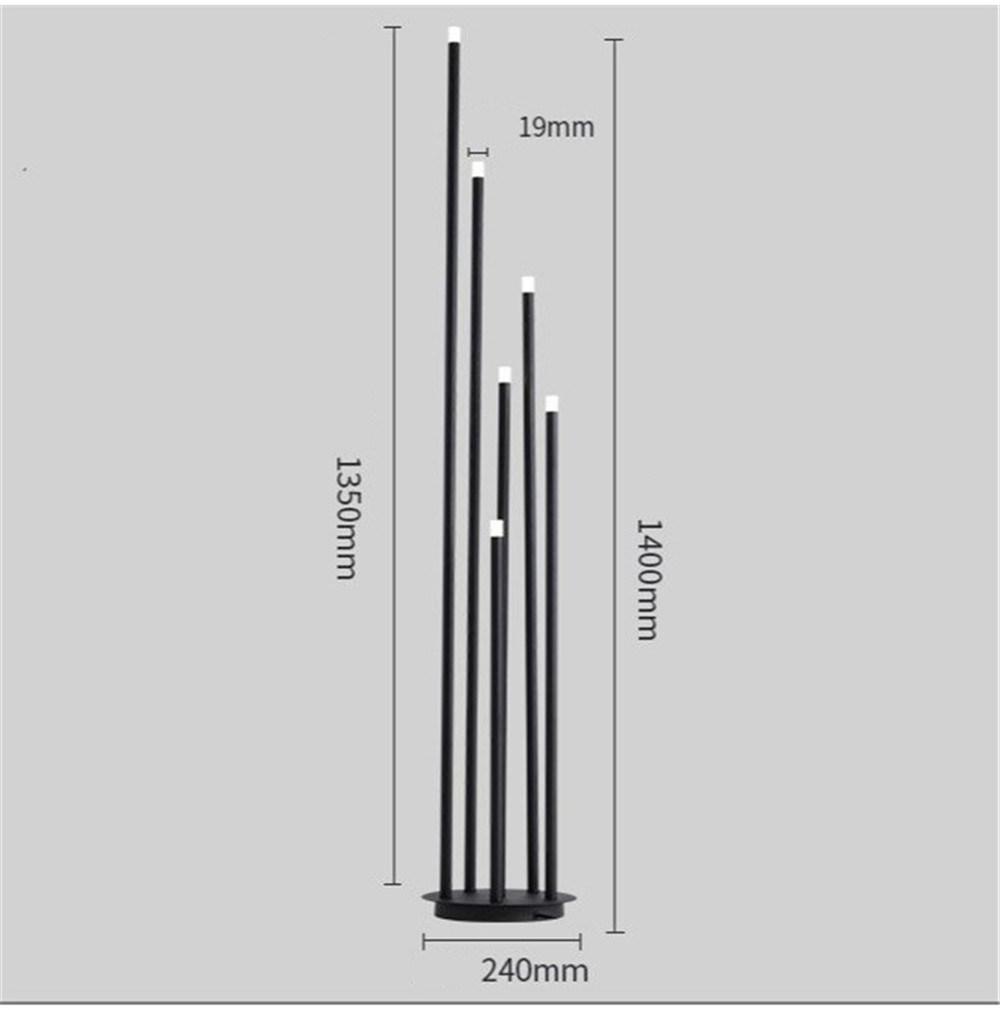 Modern Living Room LED Floor Lamp Nordic Designer Study Personality Atmosphere Home Decor Lamp Lamp Stand Office Standing Lamp