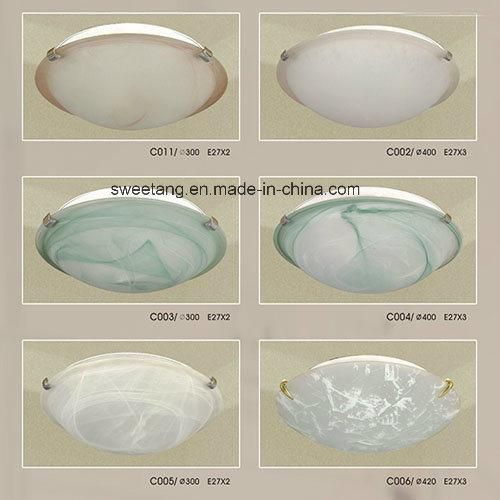 Factory Directly Supply Modern Glass Ceiling Lamp for Indoor Lighting