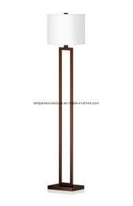UL/cUL/SAA/Ce/RoHS Approve Hotel Iron Floor Lamp with Brown Finish
