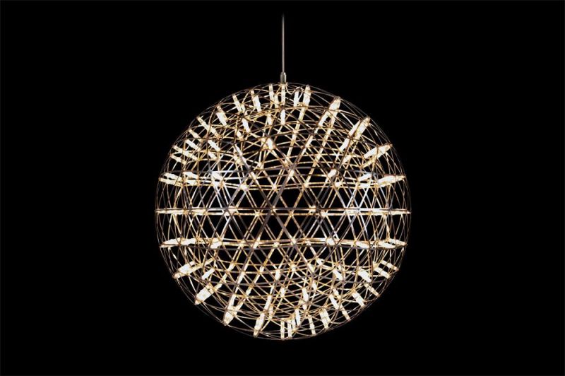 LED Fixtures Luminaires Flower Sphere Branches Pendant Suspended Living Room Dining Hallway Lobby Bar Hotel Office Hanging Light Chandelier