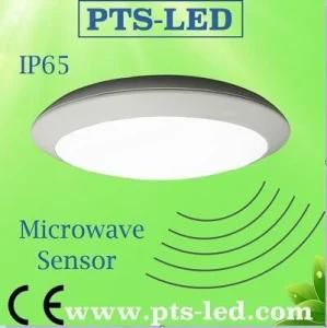 12-28W Waterproof LED Ceiling Light with Motion Sensor Emergency (IP65