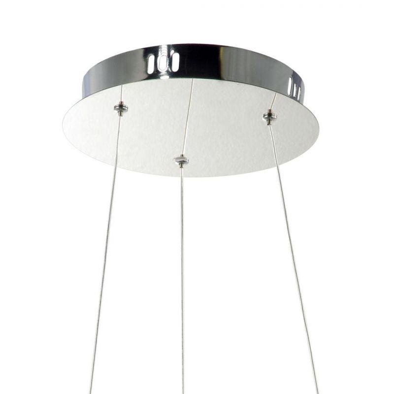 Modern Living Dining Room LED Irregular Aluminum Acrylic Pendant Lamp