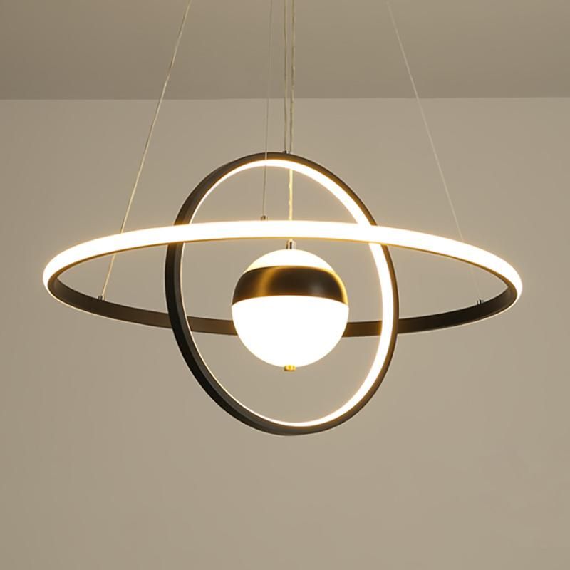 Modern Dining Room Chandelier LED Bedroom Light Room Creative Pendant Lamp