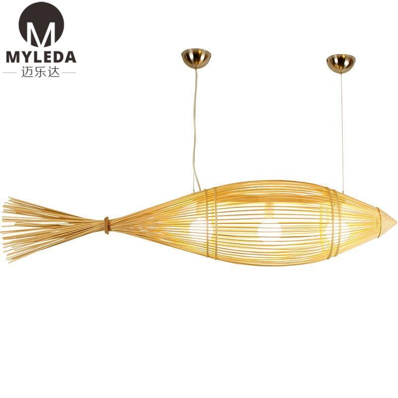 Fish Shape Pendant Hotel Decorative Lighting