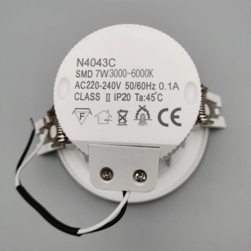 Alunimium Housing LED Downlight Dimmable & Colour Changeable with Remote 3000K-6000K