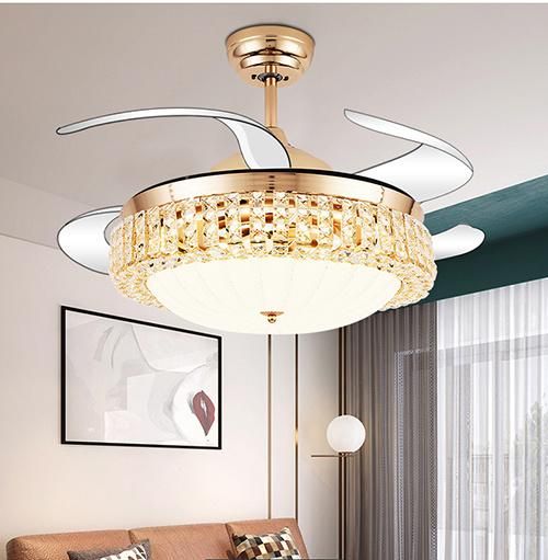 Luxury Home Lighting Pendant Lamp Crystal Fun Light with Blue Tooth and Control