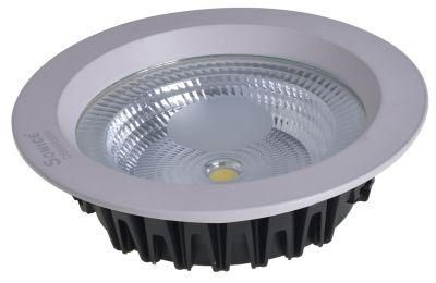 Anti-Glare High Quality Hotel Home Restaurant Isolated Driver Recessed Ceiling 20W RGB LED COB Spotlight Panel Light Downlight