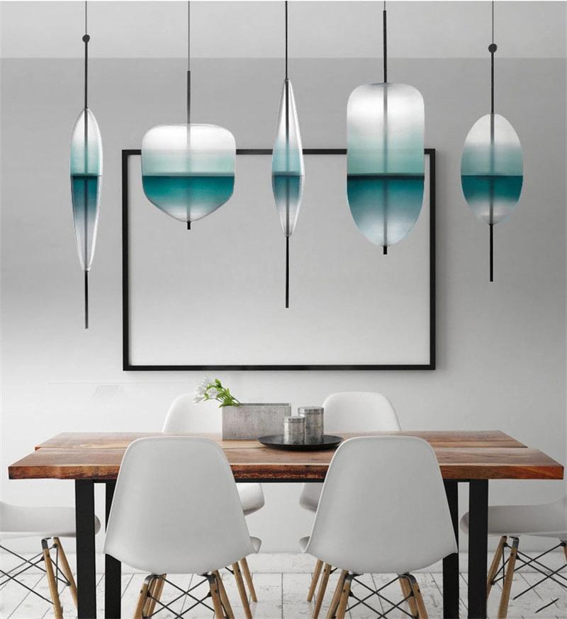 Hand Blown Glass Pendant Lamp