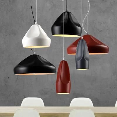 Nordic Black Vintage Industrial Pendant Light Metal Lampshade for Dining Room Bedroom Decoration Pendant Lamp (WH-AP-164)