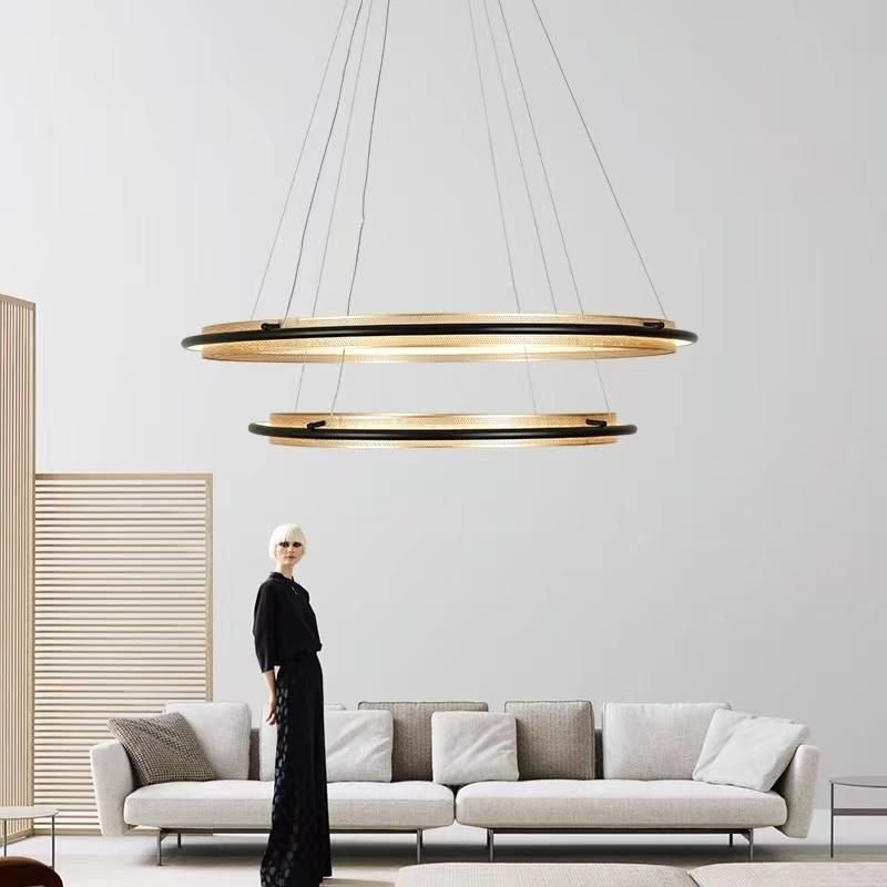 Modern Design Creative Lines Metal LED Ceiling Mouted Home Ceiling Light Lamps Lighting