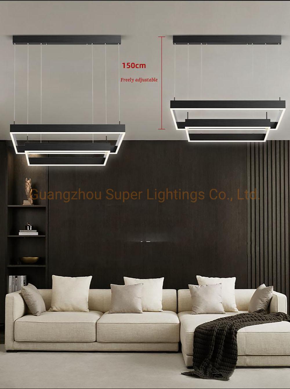 High Quality Square Decorative Lighting Home Pendant LED Light