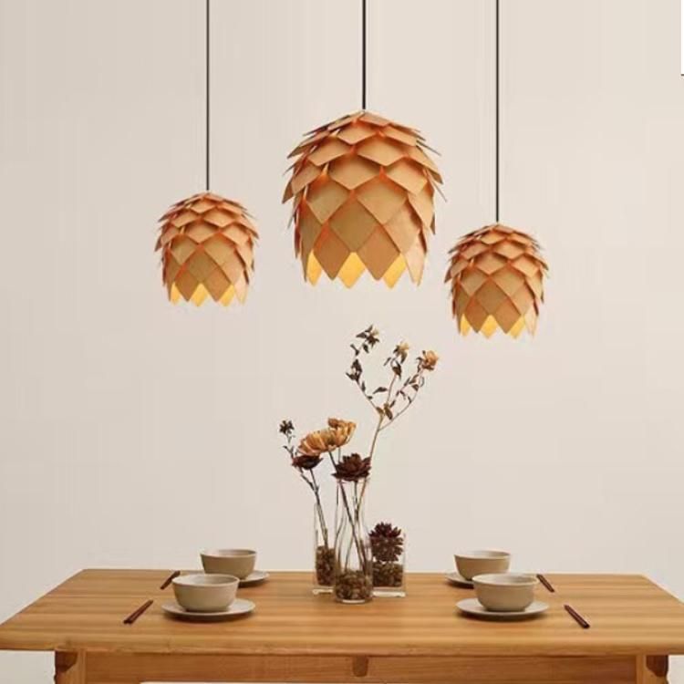 Fancy Wooden Design Pendant Lamp (TP-D7004-B)