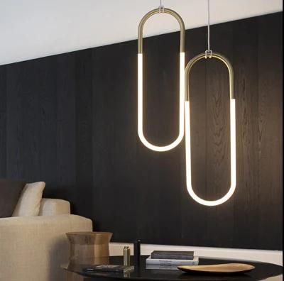 Simple LED Lamp Dining Room Glass Pendant House Decorative Lighting